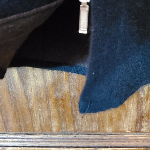 NWT The Cashmere Project Long Cardigan sz. M - w/ pockets & zipper! Orig $656! - Picture 7 of 10